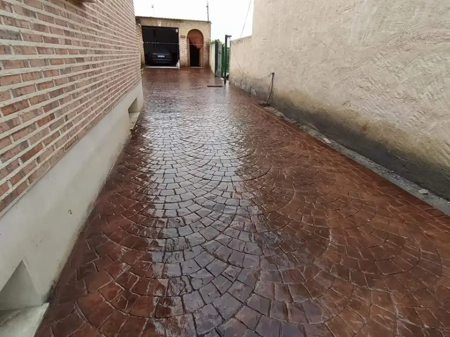 Hormigón Impreso en Madrid - Proyecto 2 | Pavimentos Profesionales